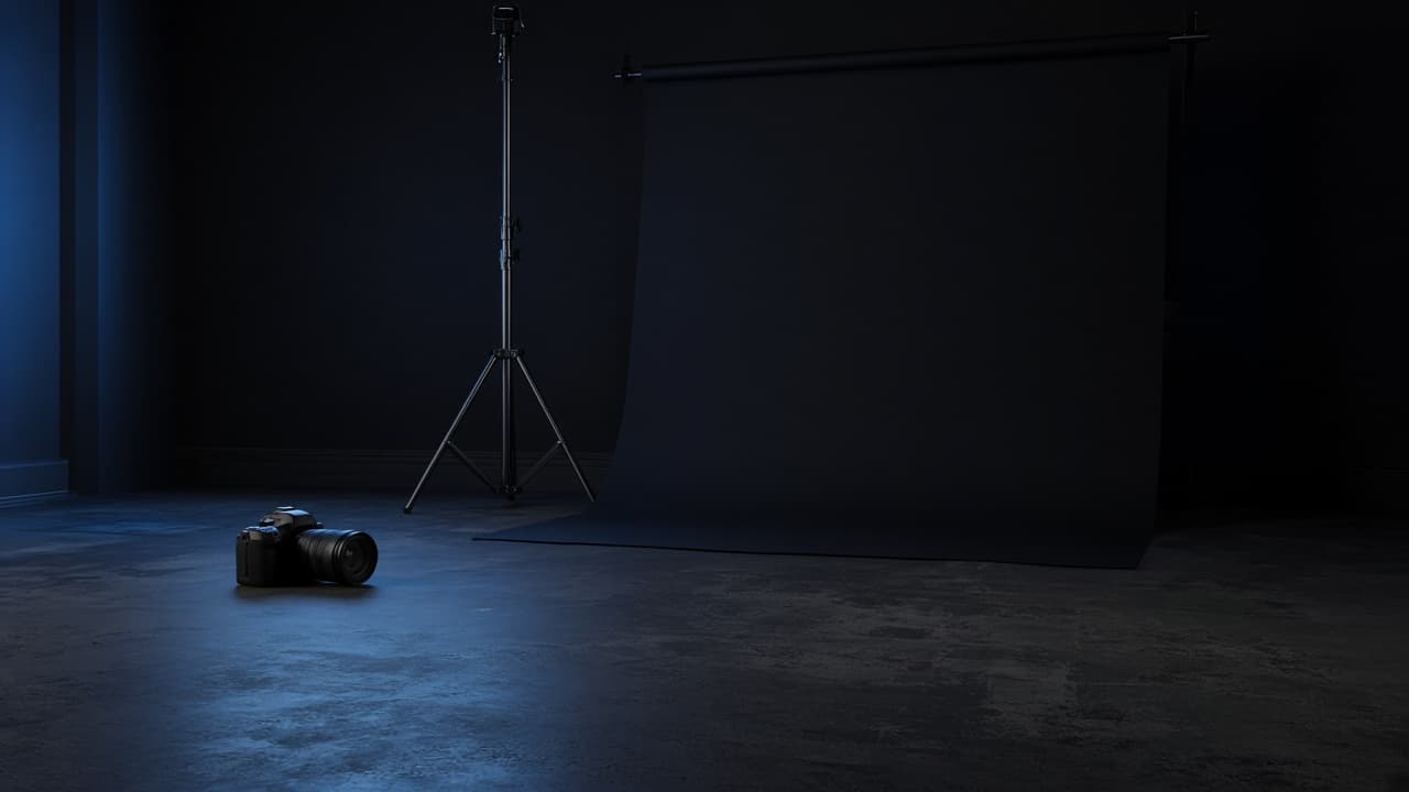 غلاف تسويقي لبيئة تصوير، وليس عملاً من معرض Caspr.